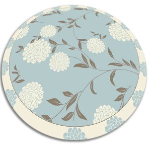Modny winylowy dywan – Duże pąki 60 cm 390364 Modny winylowy dywan – Duże pąki 60 cm 390364