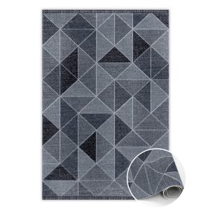 Modny winylowy dywan Indiańska tekstura 60 x 90 cm 377548 Modny winylowy dywan Indiańska tekstura 60 x 90 cm 377548