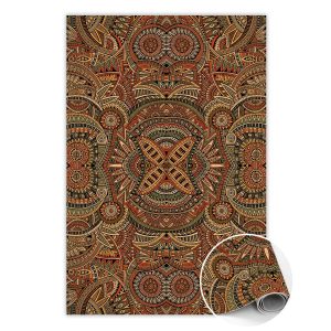 Modny winylowy dywan Kolorowa mozaika 80 x 120 cm 470991 Modny winylowy dywan Kolorowa mozaika 80 x 120 cm 470991