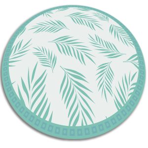 Modny winylowy dywan – Liście hawajskie 140 cm 390518