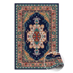 Modny winylowy dywan Ludowe tekstury 80 x 120 cm 457165 Modny winylowy dywan Ludowe tekstury 80 x 120 cm 457165