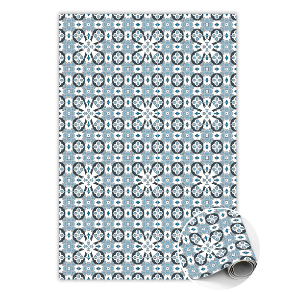Modny winylowy dywan Portugalskie kafle 140 x 210 cm 456966