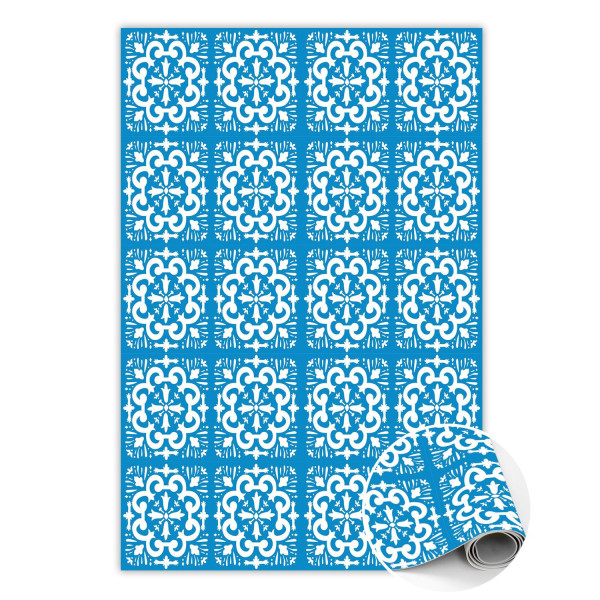 Modny winylowy dywan Portugalskie kafle 140 x 210 cm 457175