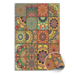 Modny winylowy dywan Portugalskie kafle 150 x 225 cm 283429 Modny winylowy dywan Portugalskie kafle 150 x 225 cm 283429