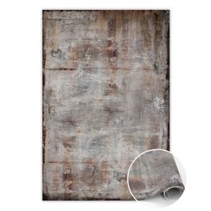 Modny winylowy dywan Rdzawa blacha 100 x 150 cm 457257