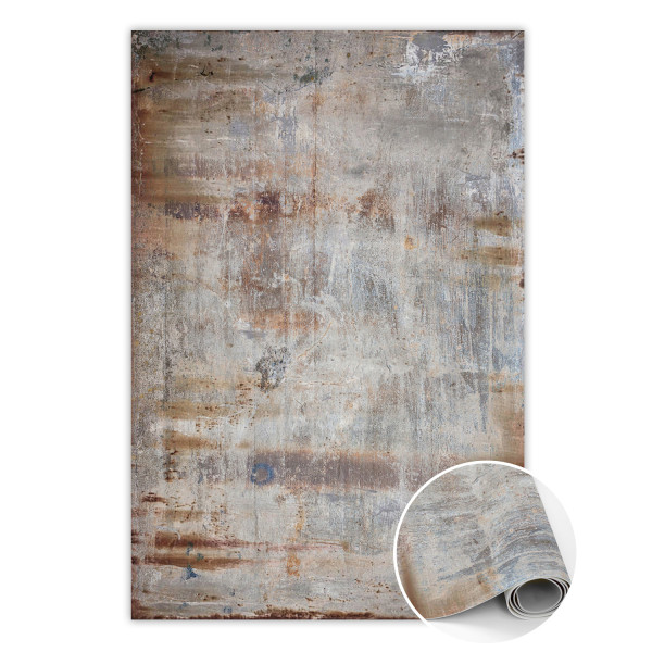 Modny winylowy dywan wewnętrzny Metal rdza 80 x 120 cm 457225