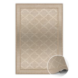 Modny winylowy dywan wewnętrzny Wzór talavera 120 x 180 cm 466446