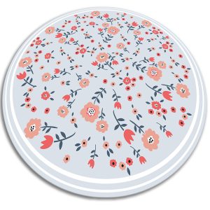 Modny winylowy dywan – Wiejskie kwiaty 70 cm 390530 Modny winylowy dywan – Wiejskie kwiaty 70 cm 390530