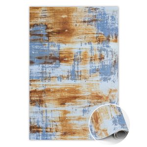 Modny winylowy dywan Zardzewiała blacha 140 x 210 cm 466390 Modny winylowy dywan Zardzewiała blacha 140 x 210 cm 466390