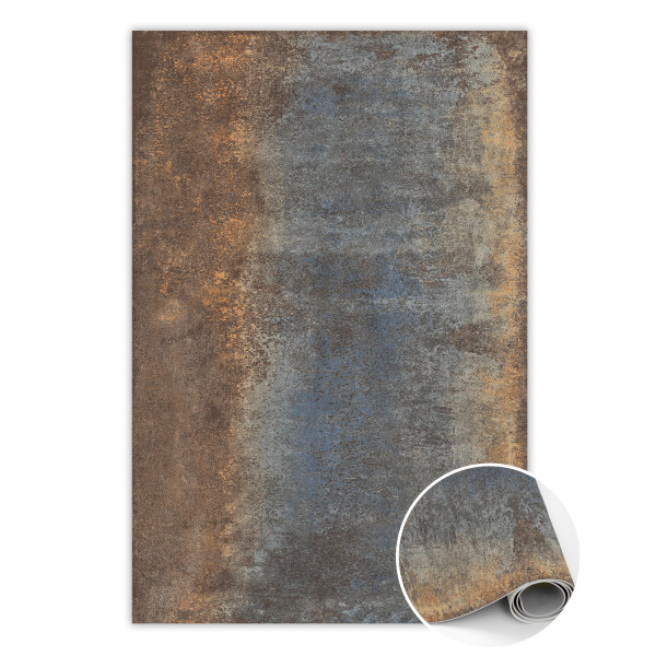 Modny winylowy dywan Zardzewiała blacha 80 x 120 cm 283465