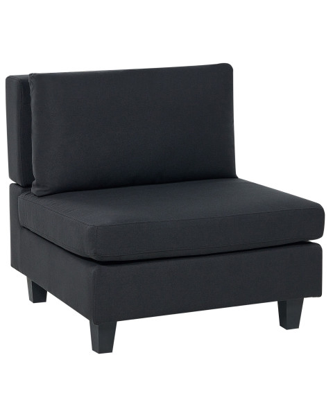 Moduł do sofy 1-osobowy siedzenie czarny 300400