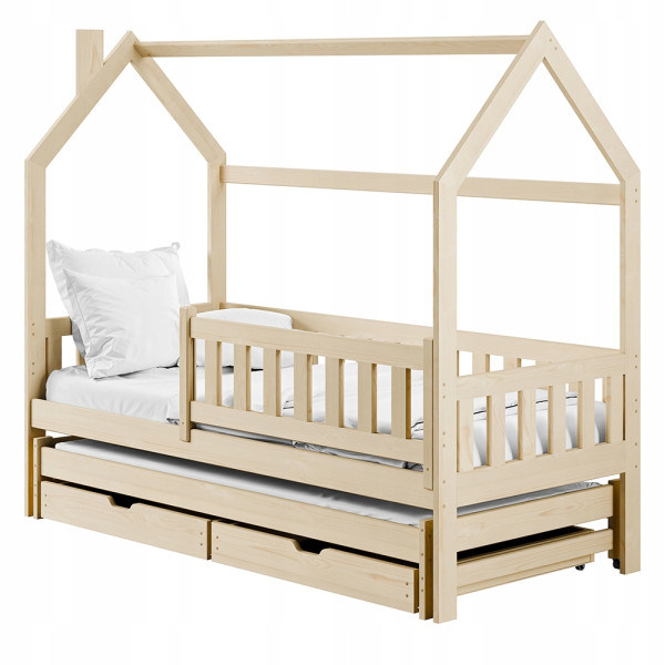 MONKEY 90x190 sosna łóżko dziecięce domek Lano Meble 802946