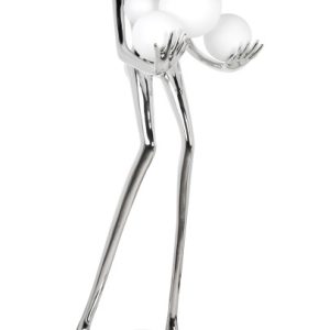 MOOSEE lampa podłogowa HUMAN SILVER PREMIUM 792176 MOOSEE lampa podłogowa HUMAN SILVER PREMIUM 792176