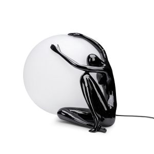 MOOSEE lampa podłogowa UOMO 50 czarna 297492 MOOSEE lampa podłogowa UOMO 50 czarna 297492