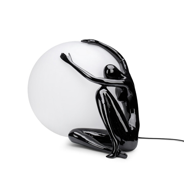 MOOSEE lampa podłogowa UOMO 50 czarna 297492