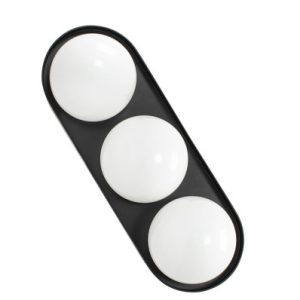 MOOSEE lampa ścienna DROPS 3 czarna 154031 MOOSEE lampa ścienna DROPS 3 czarna 154031