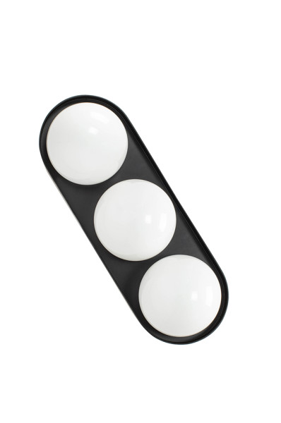 MOOSEE lampa ścienna DROPS 3 czarna 154031