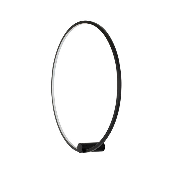 MOOSEE lampa ścienna HOOP 60 czarna 344238