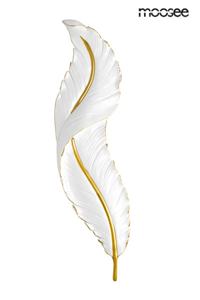 MOOSEE lampa ścienna IKAR 80 biała / złota 184310