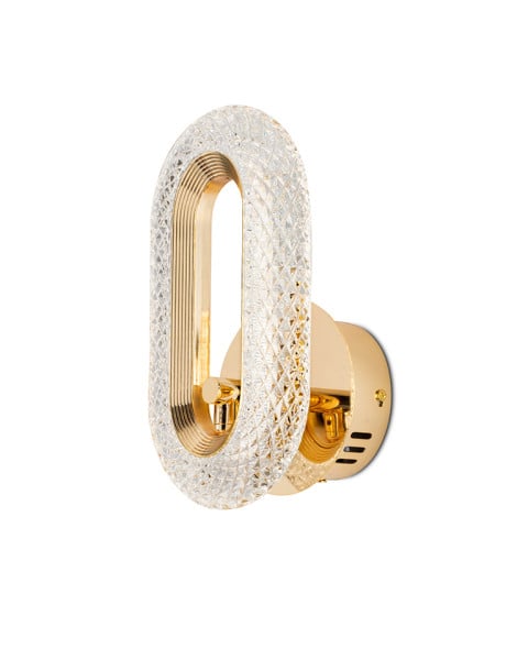 MOOSEE lampa ścienna JEWEL złota 154047