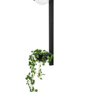 MOOSEE lampa ścienna PLANT WALL czarna 154004 MOOSEE lampa ścienna PLANT WALL czarna 154004