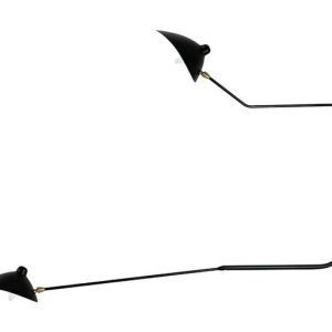 MOOSEE lampa ścienna RAVEN 2 – aluminium, stal węglowa 211293 MOOSEE lampa ścienna RAVEN 2 – aluminium, stal węglowa 211293