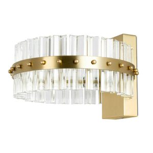 MOOSEE lampa ścienna SATURNUS WALL złota – LED, kryształ 154029 MOOSEE lampa ścienna SATURNUS WALL złota – LED, kryształ 154029