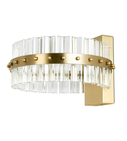 MOOSEE lampa ścienna SATURNUS WALL złota - LED, kryształ 154029