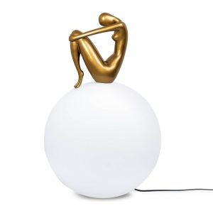 MOOSEE lampa stołowa UOMO 35 złota 1066946