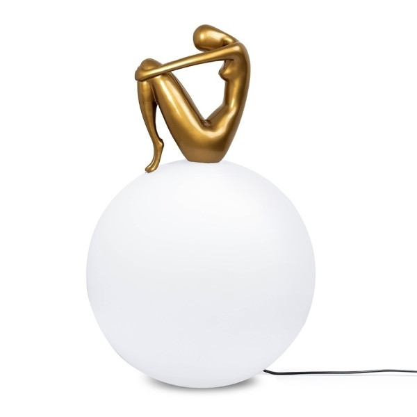 MOOSEE lampa stołowa UOMO 35 złota 1066946