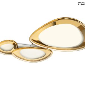 MOOSEE lampa sufitowa / plafon CELL 3 złota 767786 MOOSEE lampa sufitowa / plafon CELL 3 złota 767786
