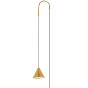 MOOSEE lampa wisząca ACUSTICA złota 154079 MOOSEE lampa wisząca ACUSTICA złota 154079