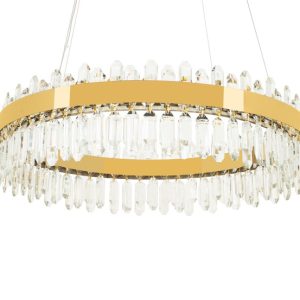 MOOSEE lampa wisząca AMIRA 80 złota 431434 MOOSEE lampa wisząca AMIRA 80 złota 431434