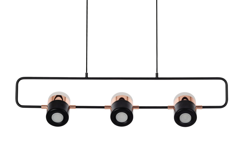 MOOSEE lampa wisząca BLINK 3 czarna 148091