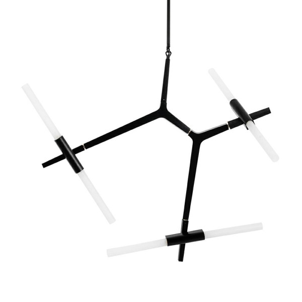 MOOSEE lampa wisząca CANDELABR 6 czarna 148487