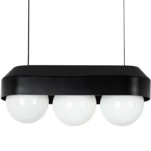 MOOSEE lampa wisząca DROPS 3 czarna 154068 MOOSEE lampa wisząca DROPS 3 czarna 154068