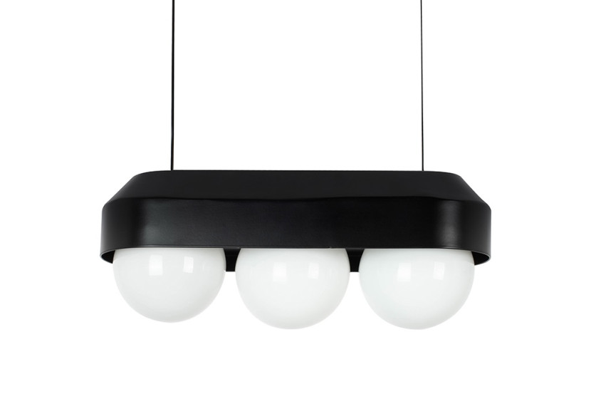 MOOSEE lampa wisząca DROPS 3 czarna 154068
