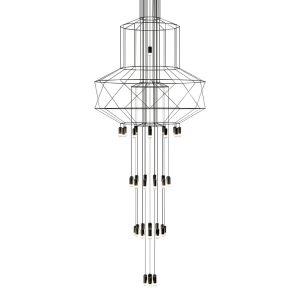 MOOSEE lampa wisząca FLUSSO 43 czarna 148380 MOOSEE lampa wisząca FLUSSO 43 czarna 148380