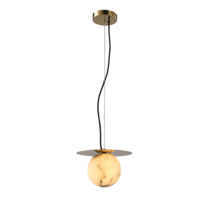 MOOSEE lampa wisząca HALO – złota 186335 MOOSEE lampa wisząca HALO – złota 186335