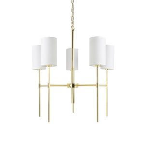 MOOSEE lampa wisząca IMPERIO 5 złota 793523 MOOSEE lampa wisząca IMPERIO 5 złota 793523