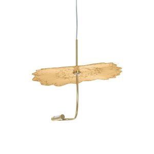 MOOSEE lampa wisząca LEAFS złota 154077 MOOSEE lampa wisząca LEAFS złota 154077
