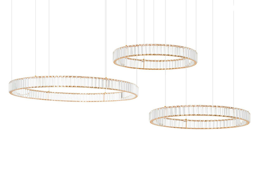 MOOSEE lampa wisząca LIBERTY 3B złota 154065