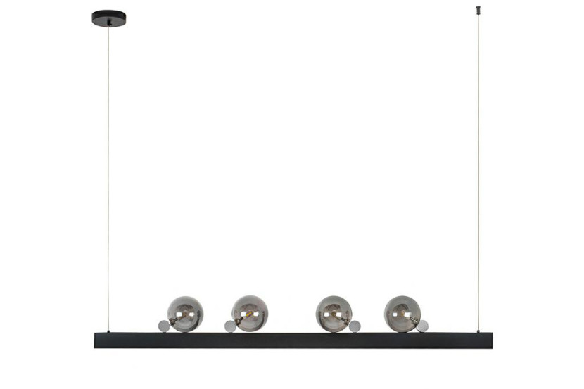 MOOSEE lampa wisząca LINEAL czarna 154100