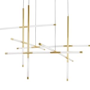 MOOSEE lampa wisząca MIKADO M złota 732598 MOOSEE lampa wisząca MIKADO M złota 732598
