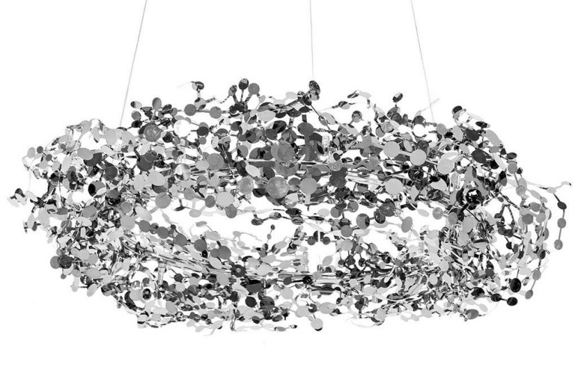 MOOSEE lampa wisząca MONETE 80 chrom 154101