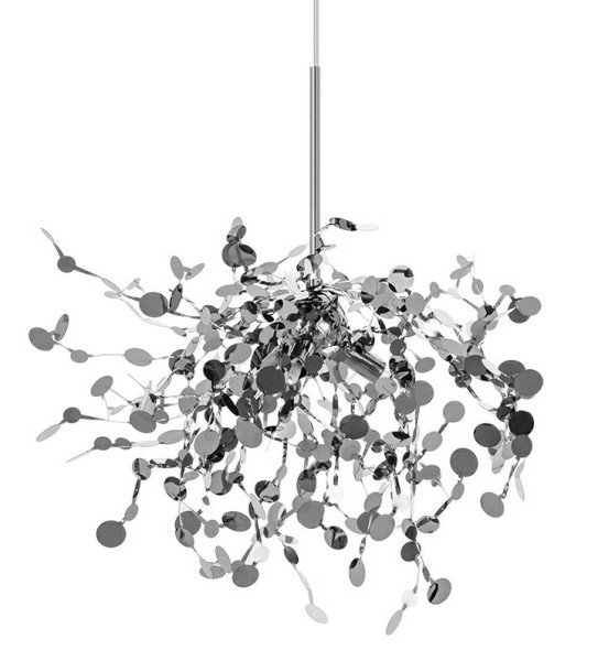 MOOSEE lampa wisząca MONETE SINGLE chrom 148373
