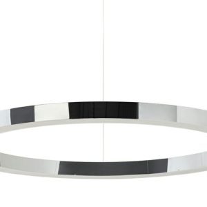 MOOSEE lampa wisząca RING 100 srebrna 148101 MOOSEE lampa wisząca RING 100 srebrna 148101