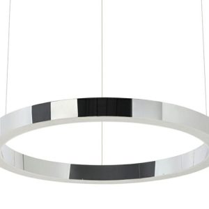 MOOSEE lampa wisząca RING 60 srebrna 148537 MOOSEE lampa wisząca RING 60 srebrna 148537