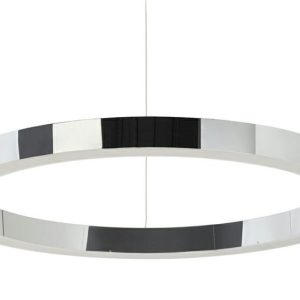 MOOSEE lampa wisząca RING 80 srebrna 148534 MOOSEE lampa wisząca RING 80 srebrna 148534