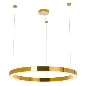 MOOSEE lampa wisząca RING LUXURY 90 złota 154122 MOOSEE lampa wisząca RING LUXURY 90 złota 154122